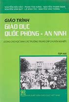 Giáo Trình Quốc Phòng - An Ninh - Tập 2 Pdf