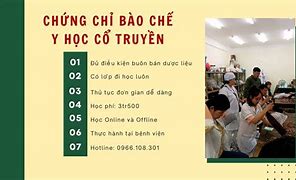 Học Chứng Chỉ Y Học Cổ Truyền