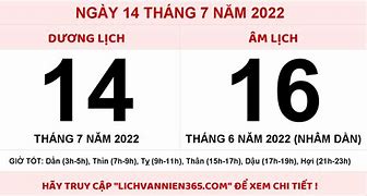 Ngày 14 Tháng 7 Âm Lịch